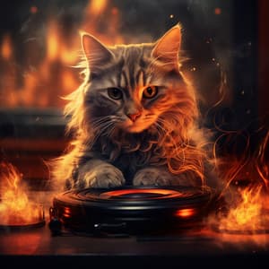 Blaze of Cat's Melody: Cadence of Nighttime Joy - ASMR Anonymous