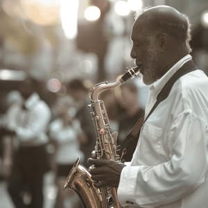 Ritmo De La Música Jazz: Pulso Urbano De La Ciudad - Restaurante Jazz