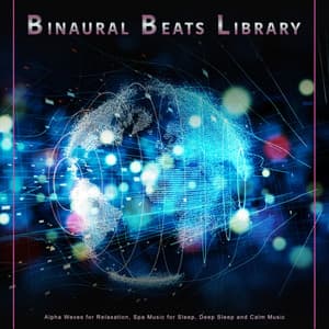 Binaural Beats Library: Alpha Waves for Relaxation, Spa Music for Sleep, Deep Sleep and Calm Music - Binaural Beats Library