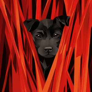 天国の愛犬とのエデンでの至福の狂騒 - Dog Relaxation Music