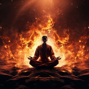 Fire Zen: Meditation Flames Dance - Calming Beats