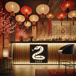 Lofi Bar Lounge: Chinese 2025 Snake Year - Bar Lounge