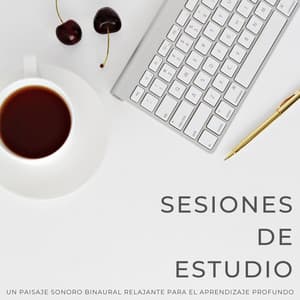 Sesiones De Estudio: Un Paisaje Sonoro Binaural Relajante Para El Aprendizaje Profundo - Tonos de estudio Binaural Beats