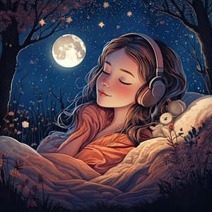 Lofi Sleep: Restful Night Harmonies - 888 Hz Meditator