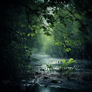 Yoga in the Rain: Serene Rain Sounds for Balance - Music for Plants