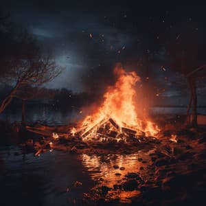 Relaxation Binaural Fire: Soothing Fireplace Sounds - Binaural Vibrations