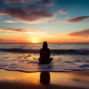 Meditación Oceánica: Olas Serenas Para La Atención Plena - Sonidos de Cricket y Sonidos de la Naturaleza Collabo y Zen Master
