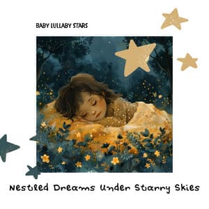 Nestled Dreams Under Starry Skies - Baby Lullaby Stars