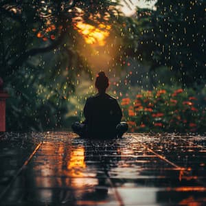 Armonía De Meditación En La Lluvia: Sonidos Serenos - Rey de la meditación