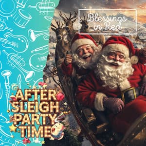 Blessings in Red: Santa’s Spirited Sleigh’s End Gathering - After Sleigh Party Time