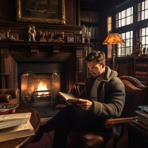 Llamas Académicas: Aprendizaje Armónico Con Fuego Y Música - Sonidos Relajantes de Naturaleza