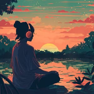 Relaxation Echoes: Lofi Subtle Melodies - Cricket Sounds & Nature Sounds Collabo & Zen Master