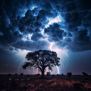 Thunder's Lullaby for Sleep: Deep Night Rumbles - Paz Sounds