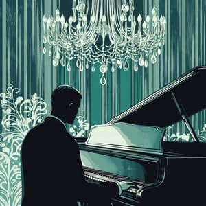 Euforia Notturna: Il Pianoforte delle Meraviglie Sotto l'Ombrello Onirico - Pioggia rilassante