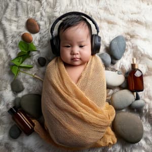 Gentle Touch: Baby Spa Melodies - Alpha Binaural Brain Waves
