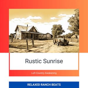 Rustic Sunrise: Lofi Country Awakening - Relaxed Ranch Beats