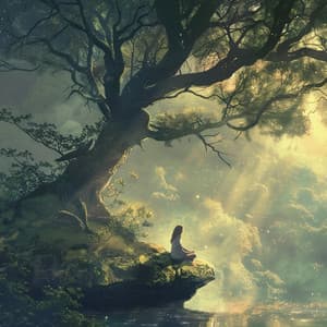 Ritmos Para La Reflexión Música Para La Soledad Pensativa - Ilustración del lamaísmo