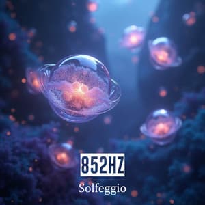852 Hz Third Eye Awakening: Unlock Intuition & Awareness - Solfeggio