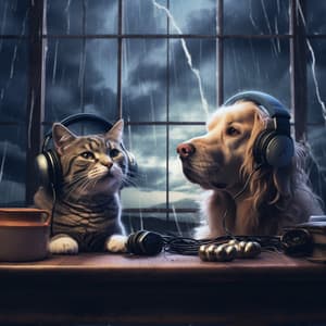 Thunder Harmony: Pets Relaxing Melodies - Pets Total Relax