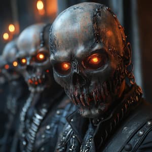 Metal Head Demon Bombardment - Scary Halloween Beats