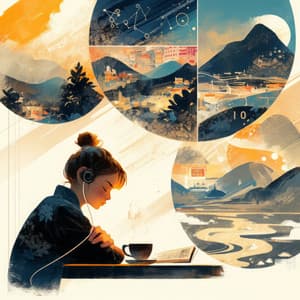 Paseo en Cohete - Relaxing Lo Fi