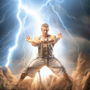 Thunder Pose: Harmonic Yoga Rhythms - Ambient Music