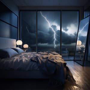 Thunderous Night's Embrace: Nocturne Sleep Serenity - Wonderclouds