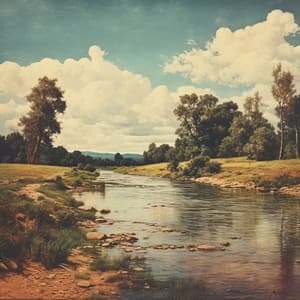 Serenidad Al Costado Del Lago: Música Relajante Cerca De Un Lago Tranquilo - Paisaje sonoro granular