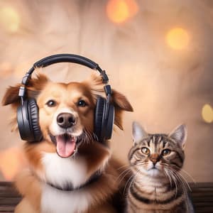 Soothing Sounds: Pets' Harmony Tunes - Festive Harp