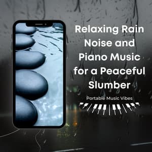 Relaxing Rain Noise and Piano Music for a Peaceful Slumber - Portable Music Vibes