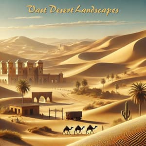 Vast Desert Landscapes - Arabic New Age Music Creation