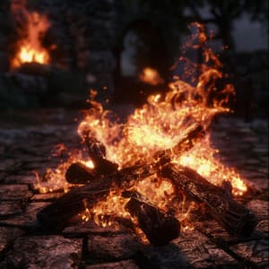 Relaxing Fire Binaural Beats - The Nature Soundscapes