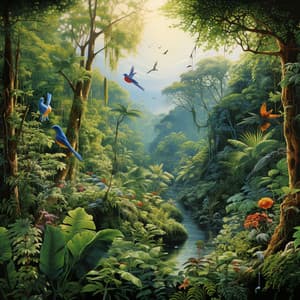Tropical Harmonies: Bird Chorus in the Jungle - Wildlife Sound Recordings