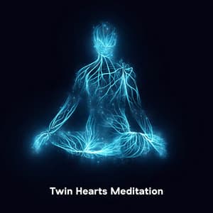 Twin Hearts Meditation: Group Healing Meditation Session, Live More Harmonious and Peaceful - Relaxing Meditation Music Zone
