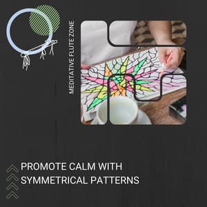 Promote Calm with Symmetrical Patterns - Meditative Flute Zone