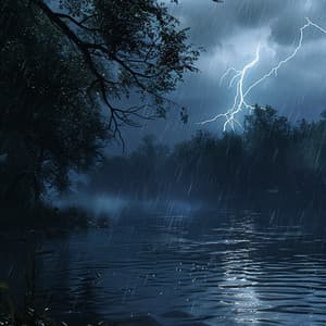 Rain Chill Essence: Tranquil Thunder Soundscapes - Harmony Bliss