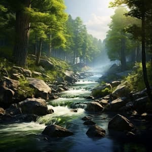 Baby's Stream Lullaby: Gentle Water Tunes - Brief Moments