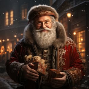 Unpack Santas Gift for Christmas Day - Santa