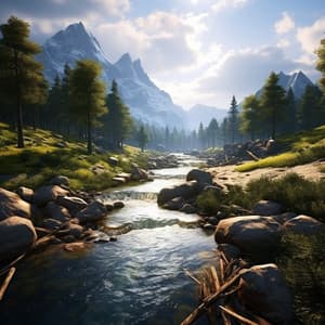 River's Lullaby: Gentle Stream Sounds for Sleep - Sleeping Culture