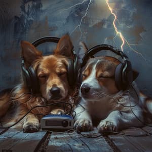 Pets in Thunder: Comforting Soundscapes - Pet Music Artists