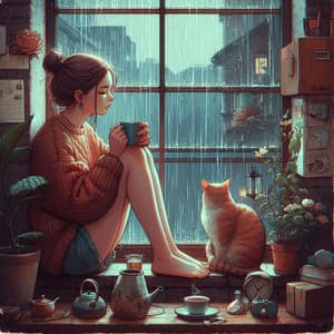 Melancholy Echoes: Sad Lofi Music - Lofi Sad