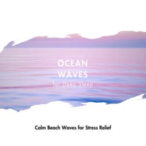 Calm Beach Waves for Stress Relief - Ocean Waves for Deep Sleep