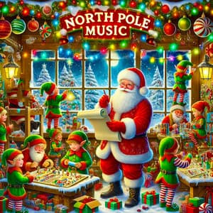 North Pole Music - Canciones De Navidad Música Navideña Para Niños
