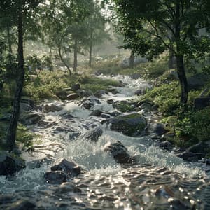 River Sounds for Dog Relaxation - Music for Cats and Dogs