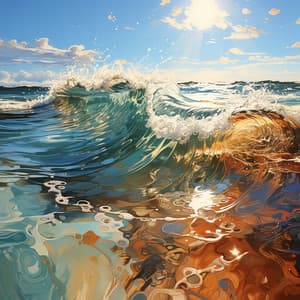 Sinfonía Costera: Melodías En Las Ondas Del Océano - Horizontes infinitos