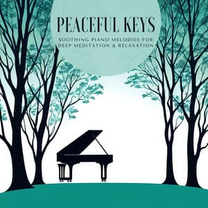 Peaceful Keys: Soothing Piano Melodies for Deep Meditation & Relaxation - Instrumental Piano Music