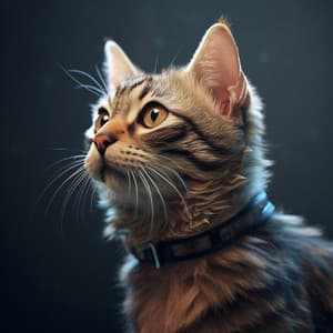 Binaural Cat Harmony: Soothing Frequencies - Electronic Waves