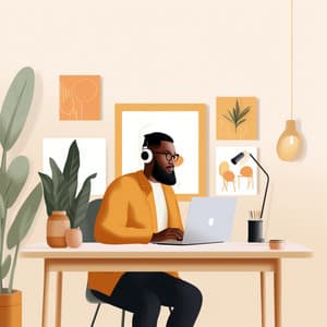 Eficiencia Binaural: Melodías De Enfoque Laboral - Alcalde Deseo