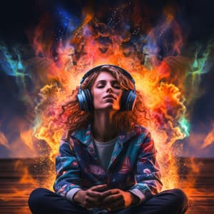 Fire Focus: Binaural Concentration Tunes - Holographic Alpha