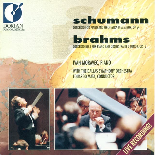 Schumann, R.: Piano Cocnerto, Op. 54 / BRAHMS, J.: Piano Concerto No. 1 - Ivan Moravec